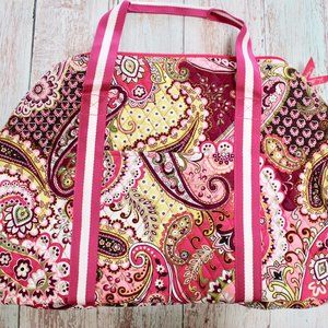 Vera Bradley Round Duffel Travel Bag Retired